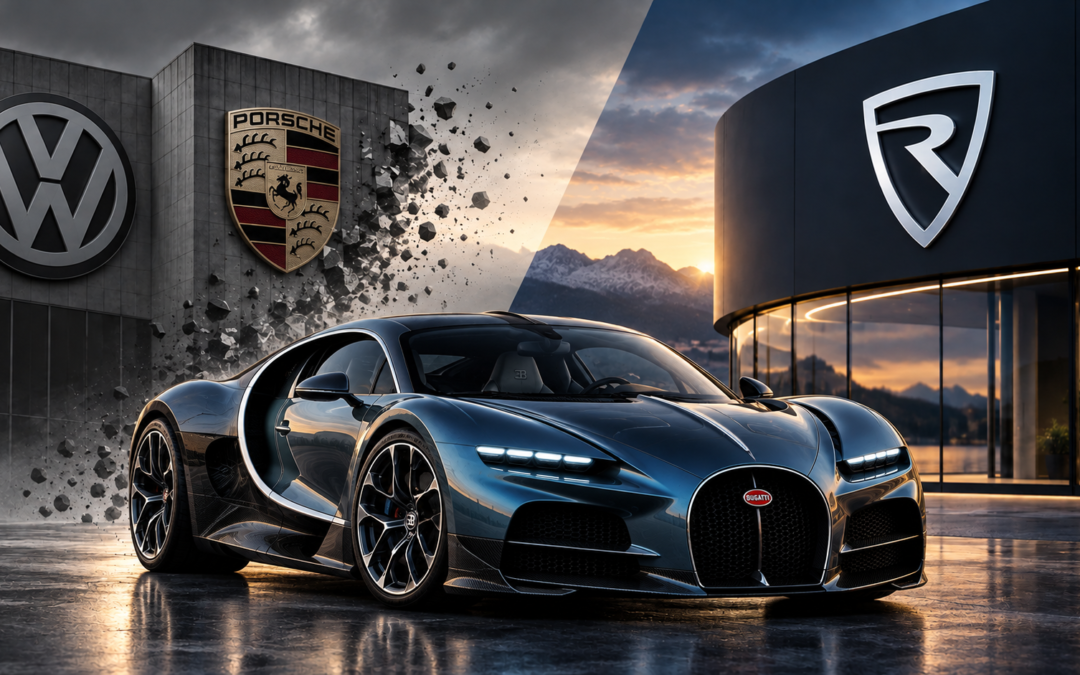 Bugatti Is Finally Free From Volkswagen As Porsche Exits, Putting Rimac In Charge Of Its Next Chapter