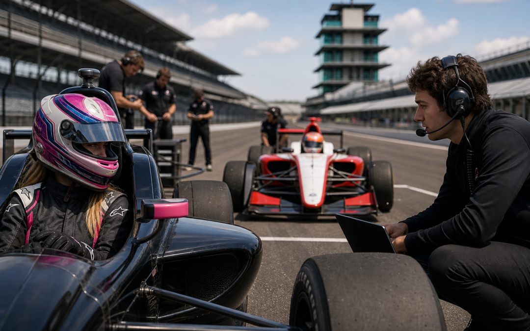 Abbi Pulling Leads 11-Driver Indy NXT Evaluation at Indianapolis Motor Speedway