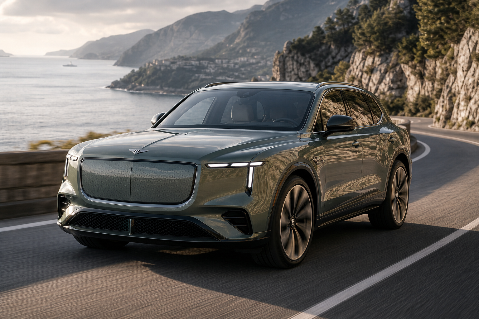Bentley torcal ev rejects the front passenger screen technology must add value