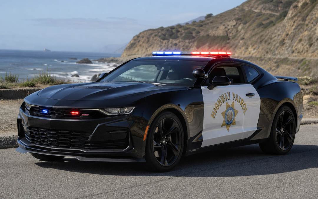California Highway Patrol Adds Its Final Chevrolet Camaro to the Fleet