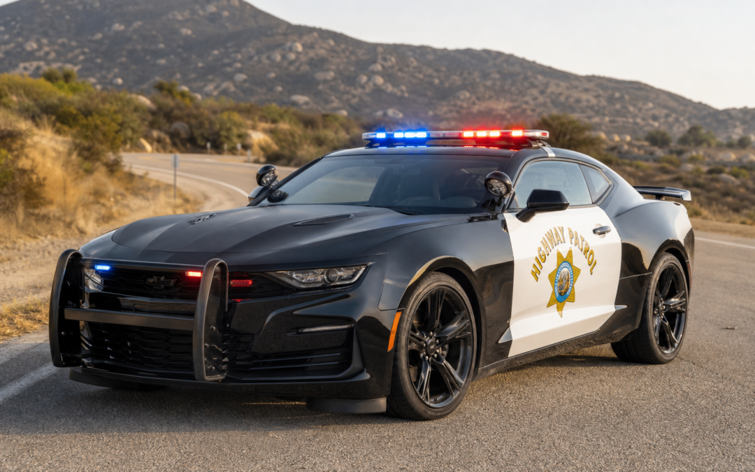 California Highway Patrol Adds Its Final Chevrolet Camaro to the Fleet