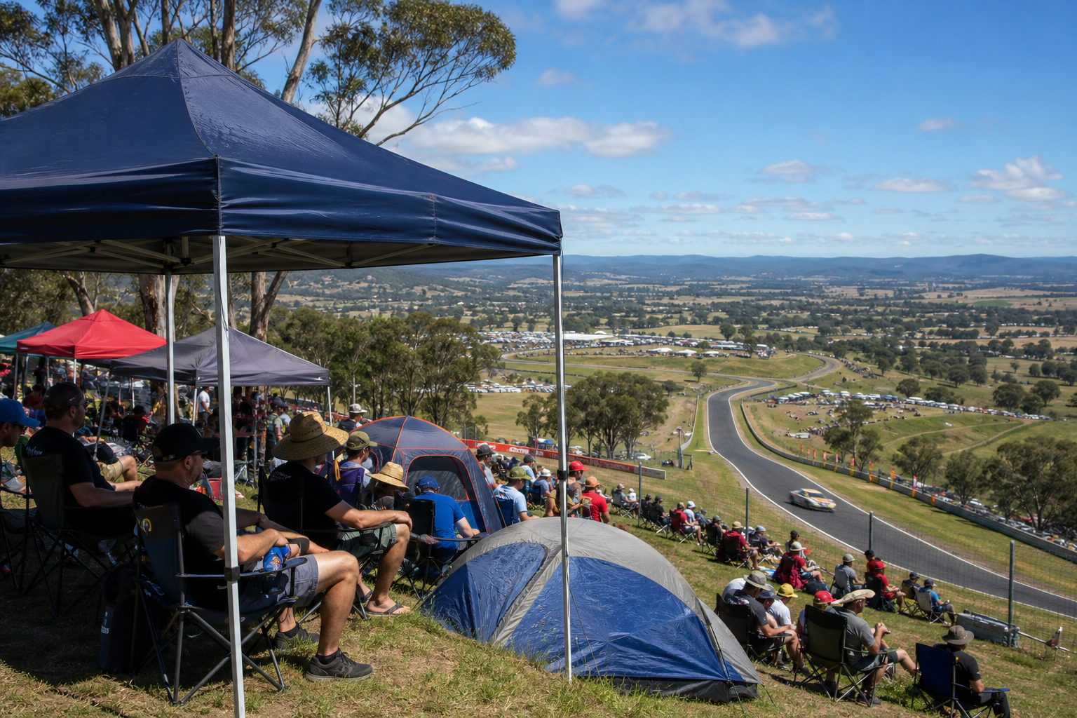 Camping crackdown for bathurst
