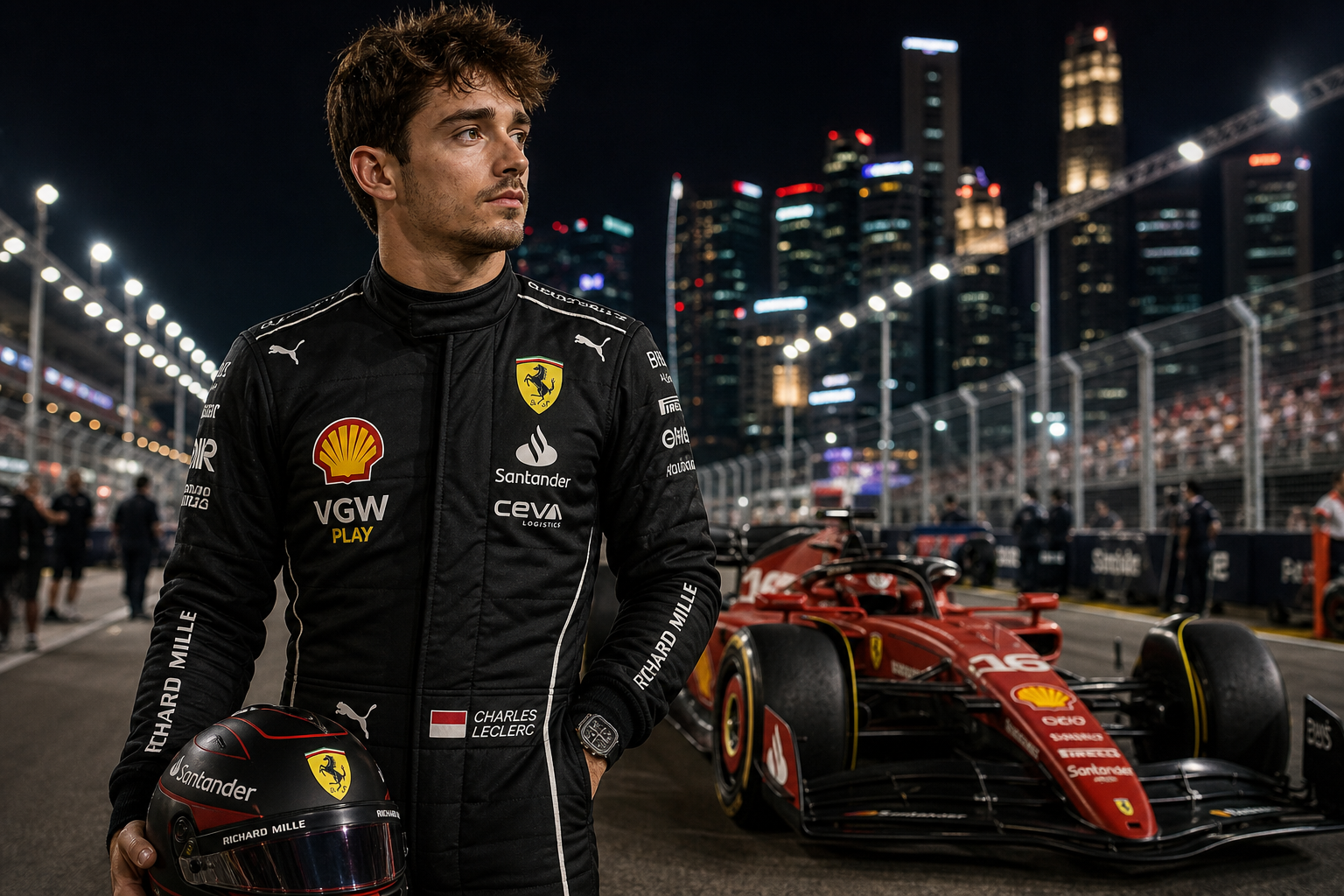 charles-leclerc-gets-a-black-ferrari-race-suit-for-the-singapore-grand-prix Charles leclerc gets a black ferrari race suit for the singapore grand prix