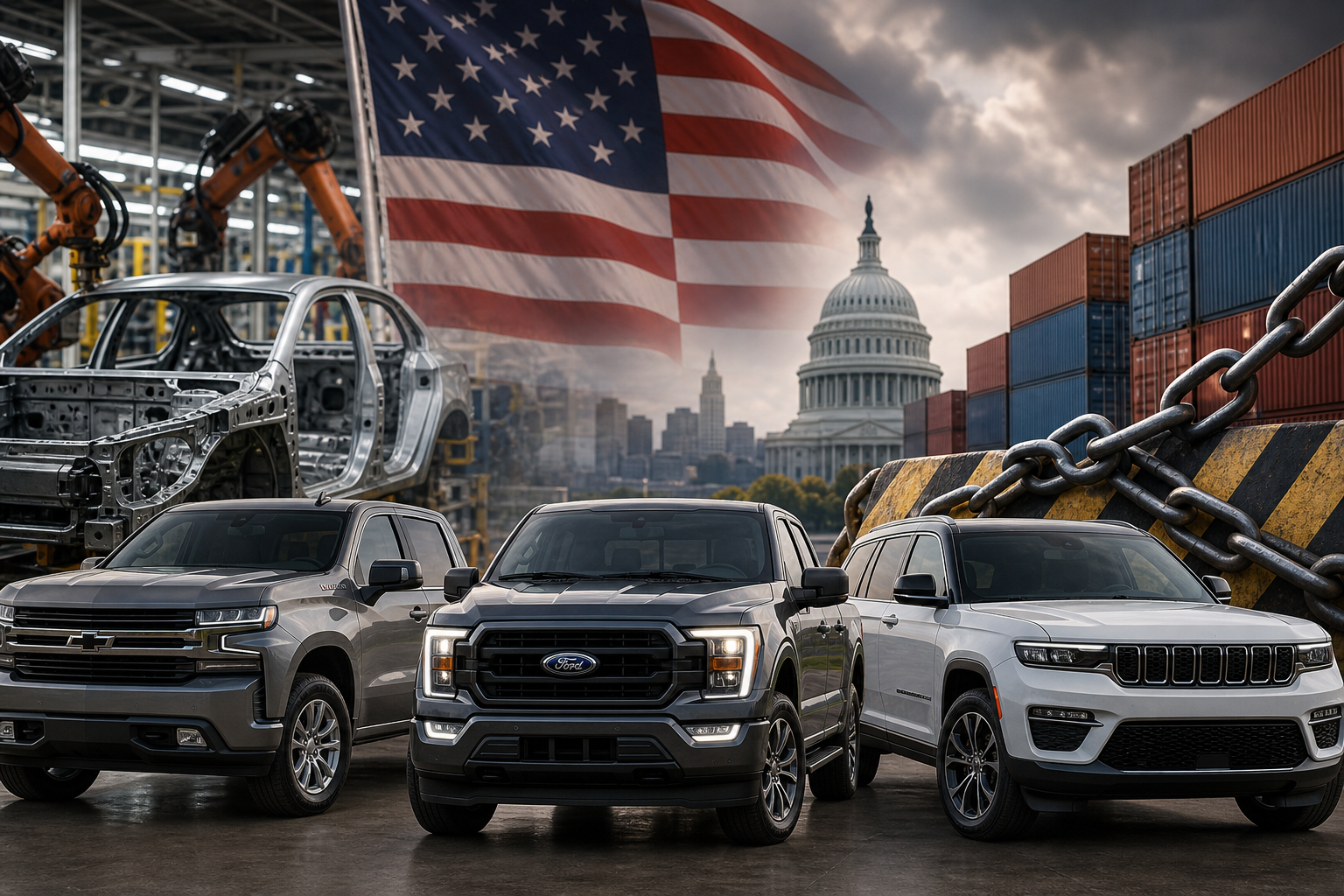 Detroit s big three push back against trump s chinese car invitation