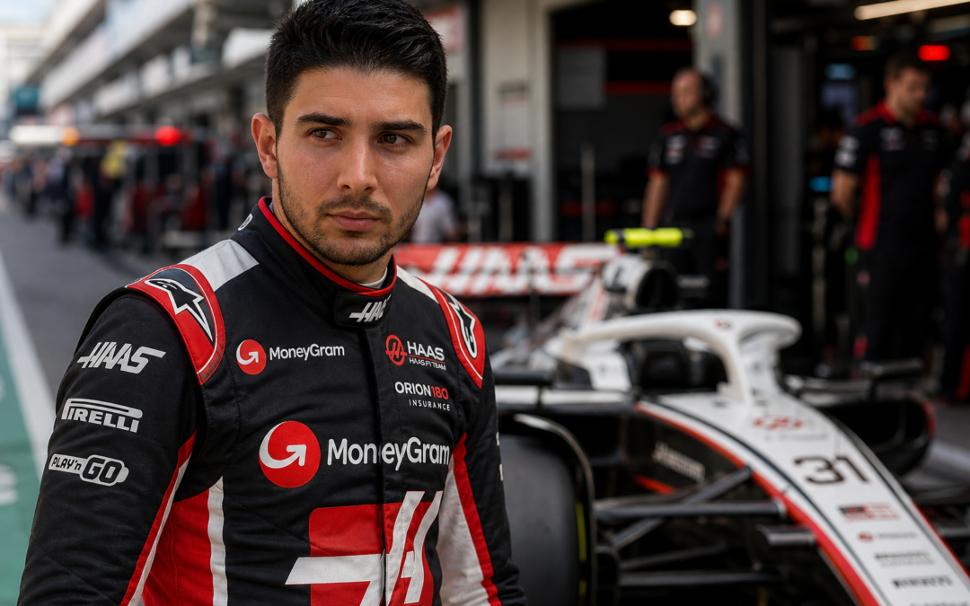 Esteban Ocon Is a ‘Free Agent’ as Haas Keeps Its 2027 F1 Plans Under Wraps