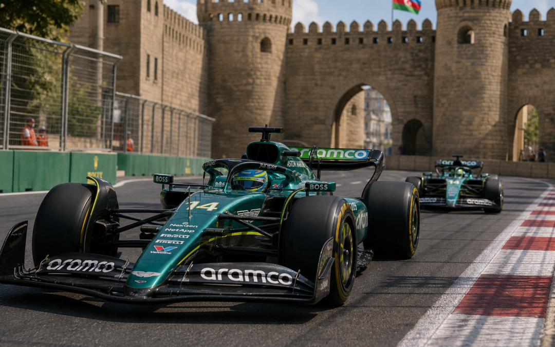 Fernando Alonso and Lance Stroll Sent to the Back for Azerbaijan Grand Prix Power Unit Changes