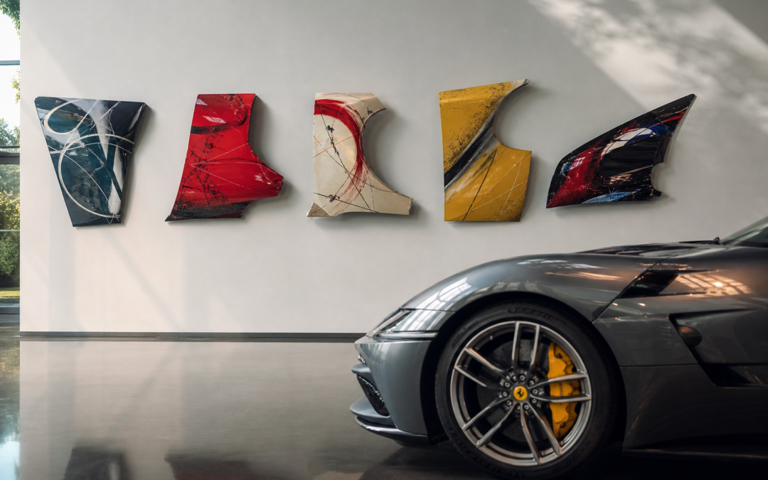 Ferrari Launches Sketch Body Art Collection Inspired by Its Tailor Made Designs