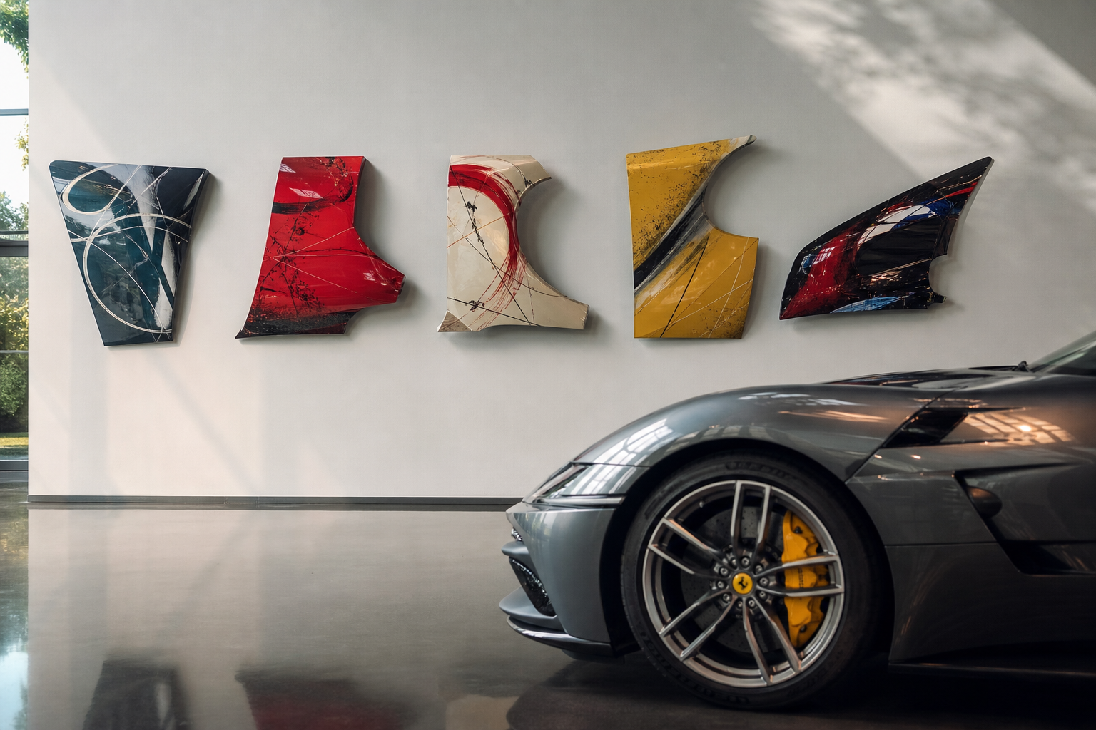 Ferrari launches sketch body art collection inspired by its tailor made designs