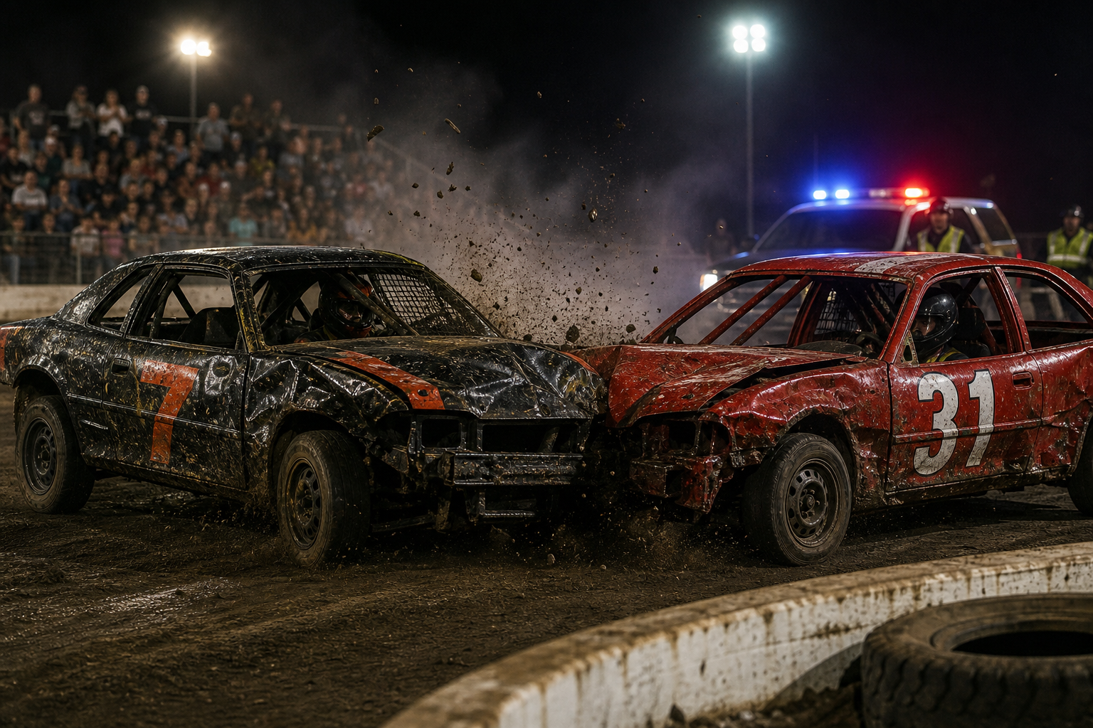 Figure 8 race devolves into chaos and a driver felony charge