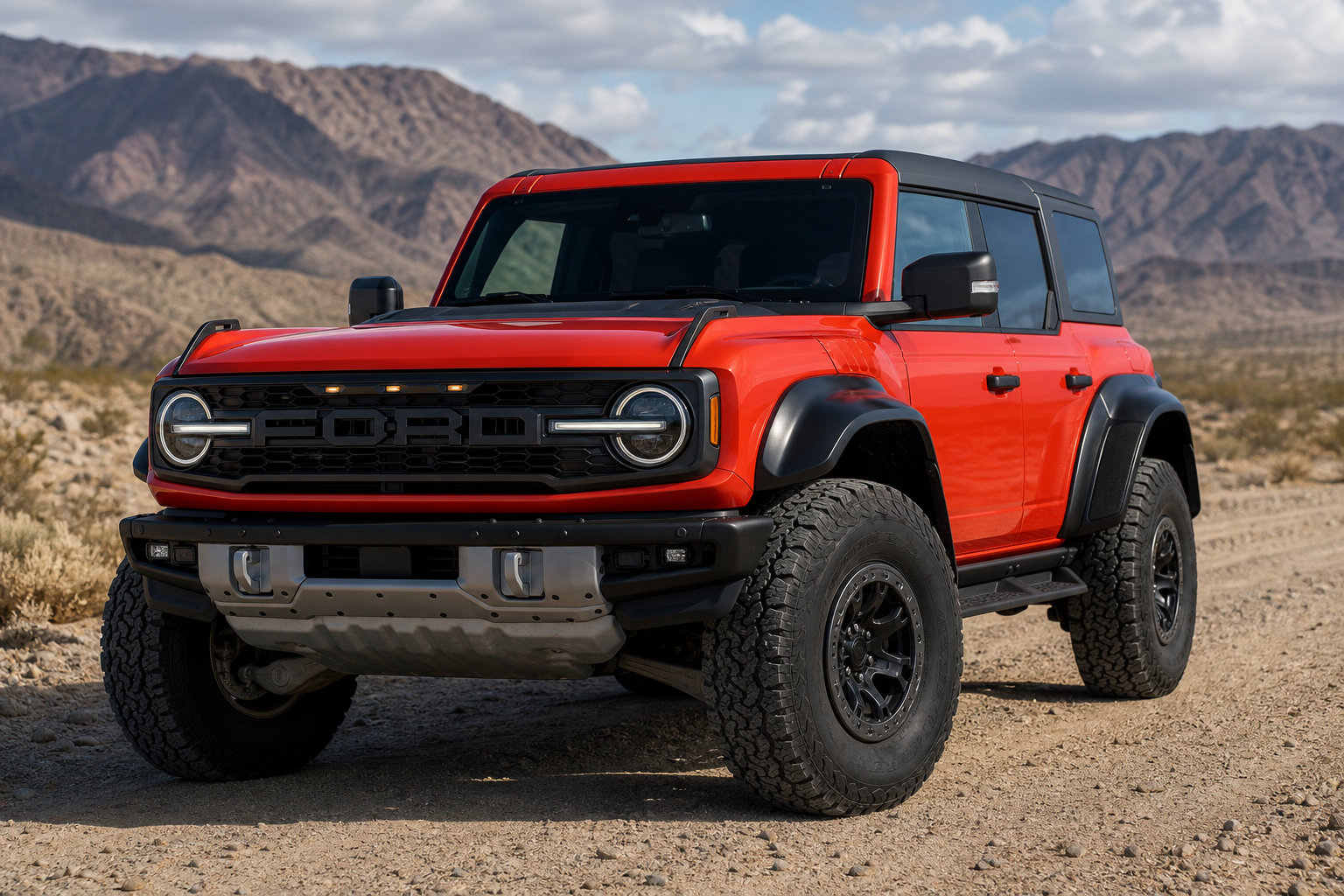 First ford bronco raptor no 00001 returns to auction with just 99 miles
