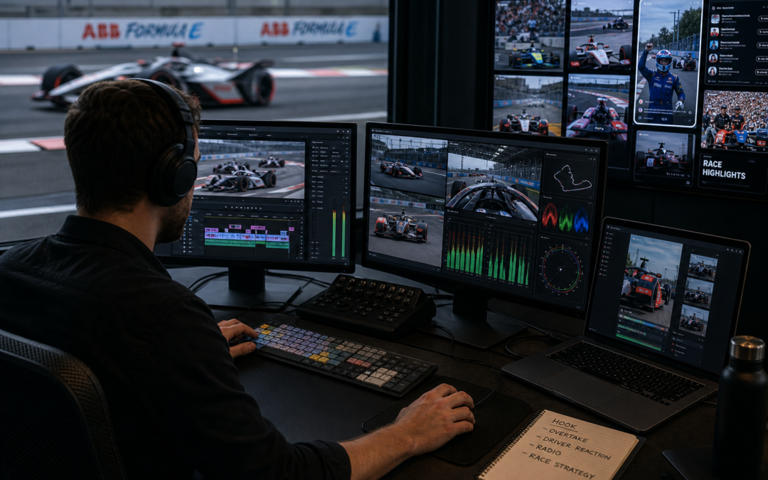 Formula E Seeks a Video Editor in London for Fast-Turnaround Race Content