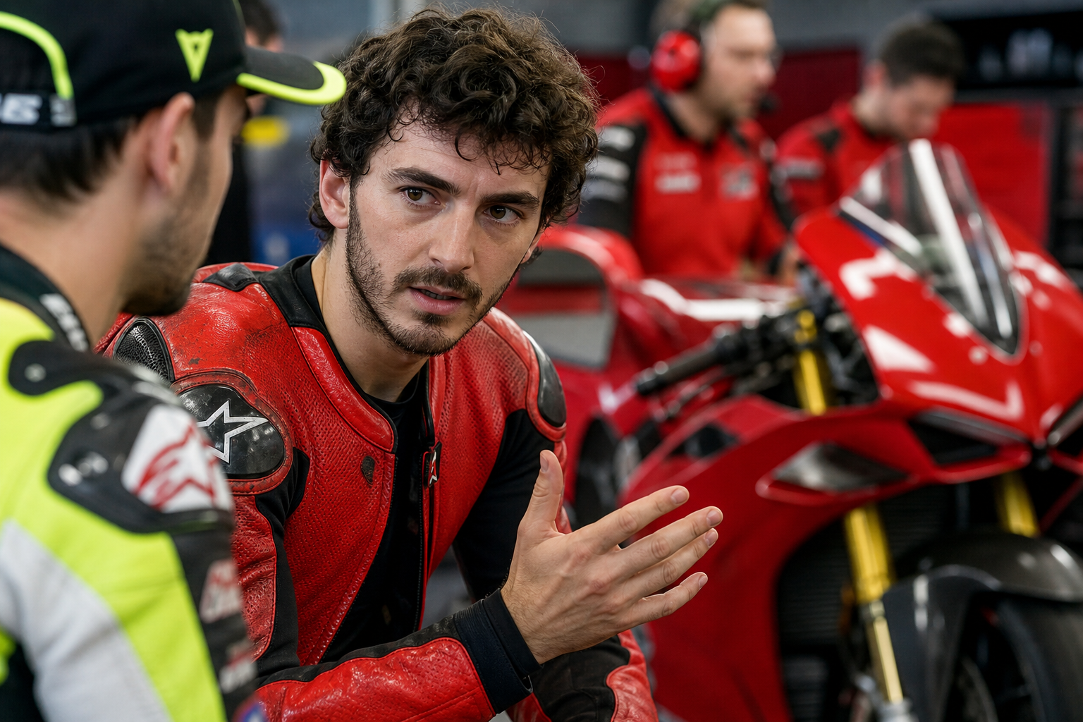Francesco bagnaia slams viral social media video about ducati accusations