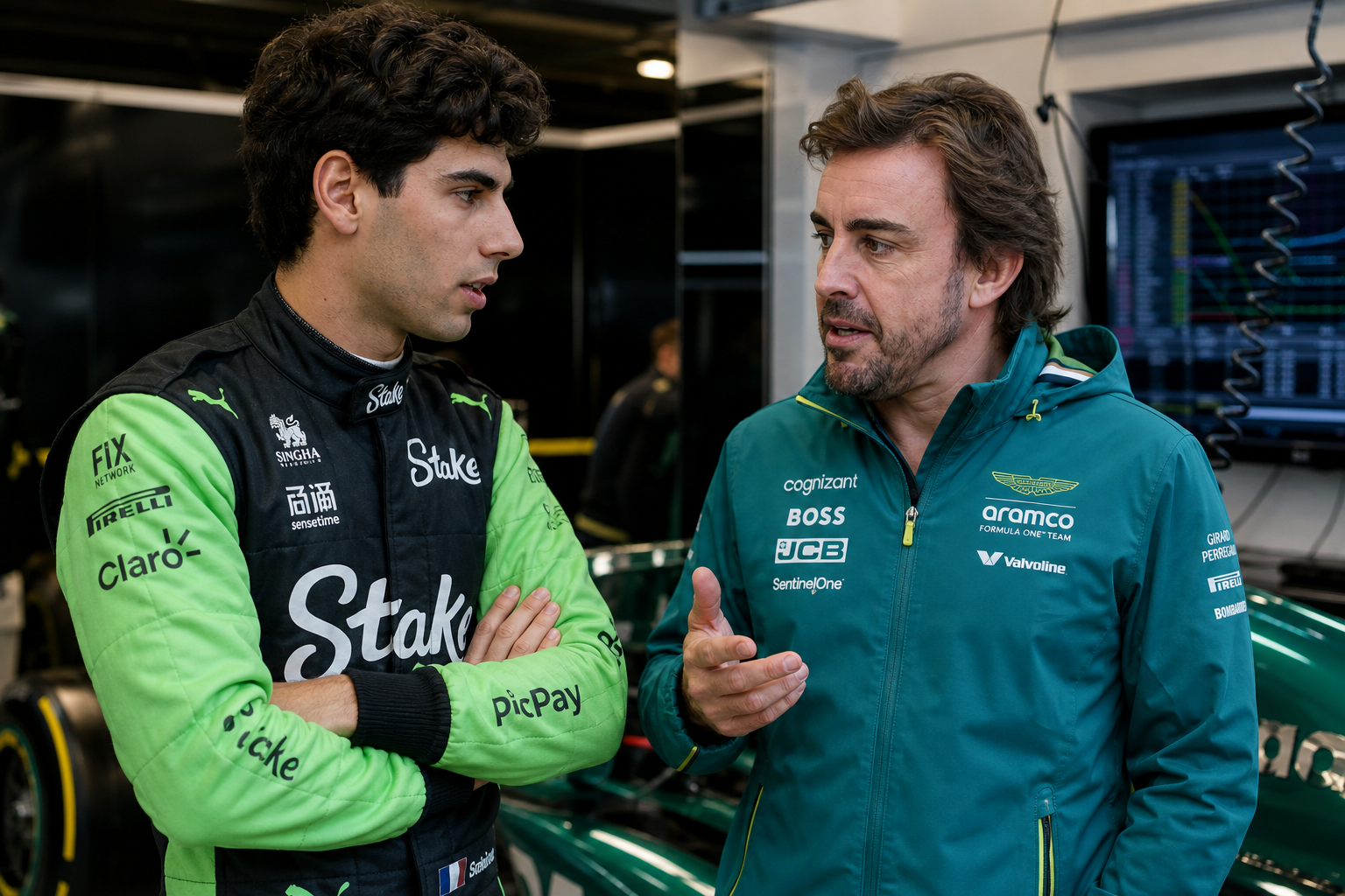 Gabriel bortoleto says fernando alonso is the same man away from f1 cameras