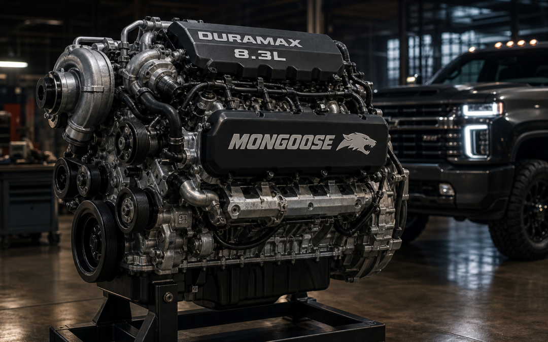 General Motors Teases an 8.3-Liter Duramax Diesel Called Mongoose