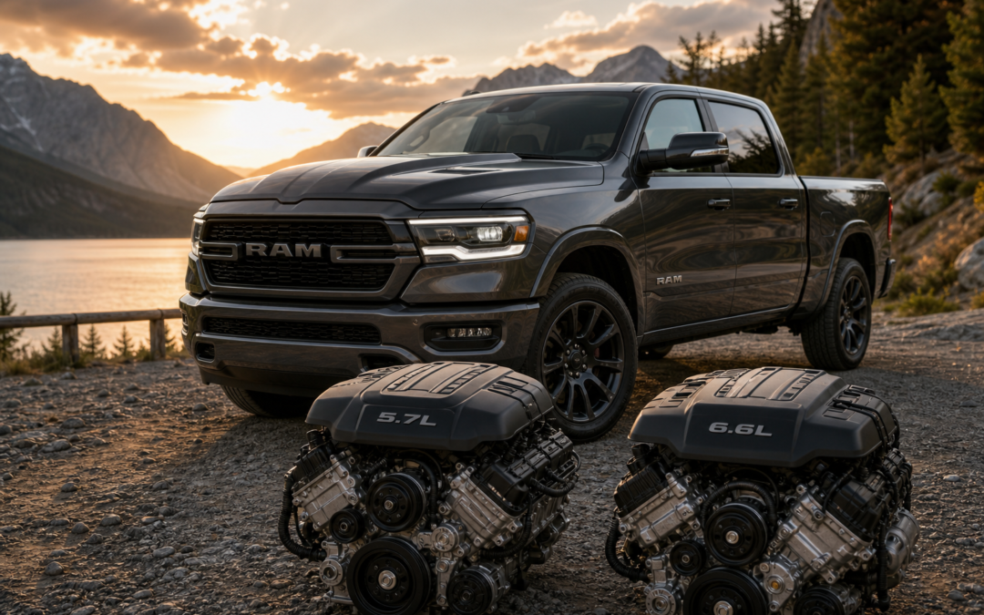2025 Ram 1500’s New V8s Bring More Power, But the 5.7-Liter Still Has an Efficiency Edge