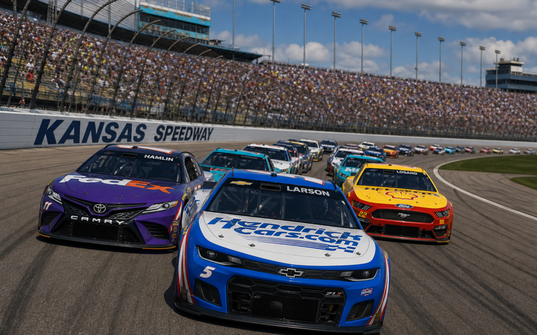 How to Watch NASCAR at Kansas II: Three Series and a One-Point Championship Fight