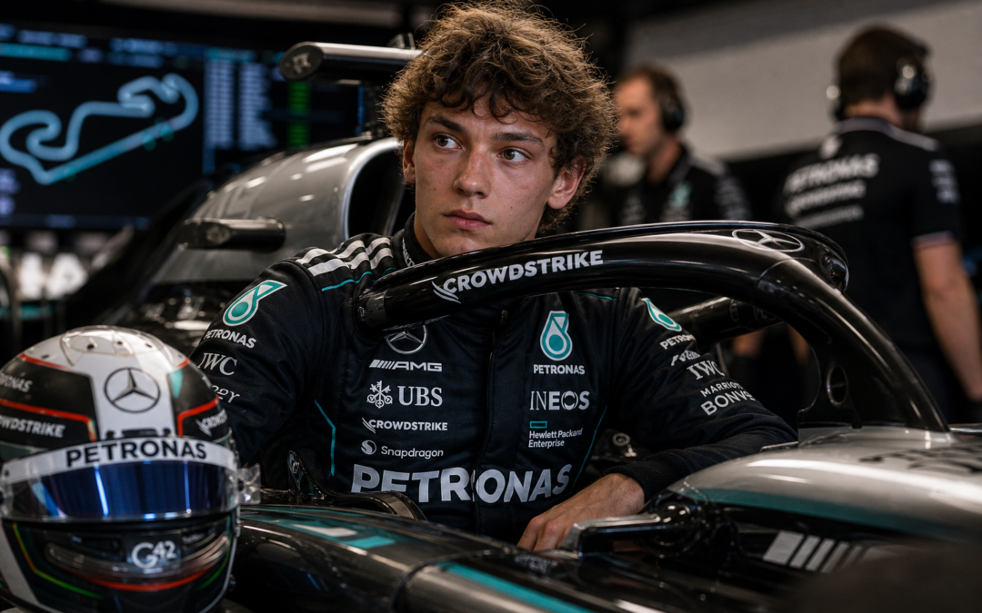 Kimi Antonelli Faces Rising Pressure in the Formula 1 Title Fight