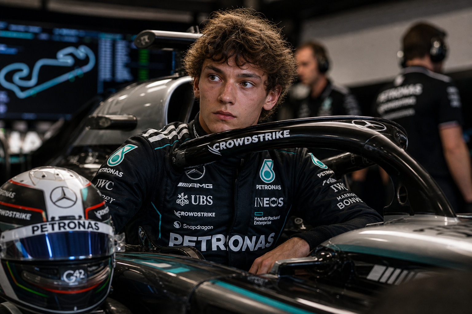 Kimi antonelli faces rising pressure in the formula 1 title fight