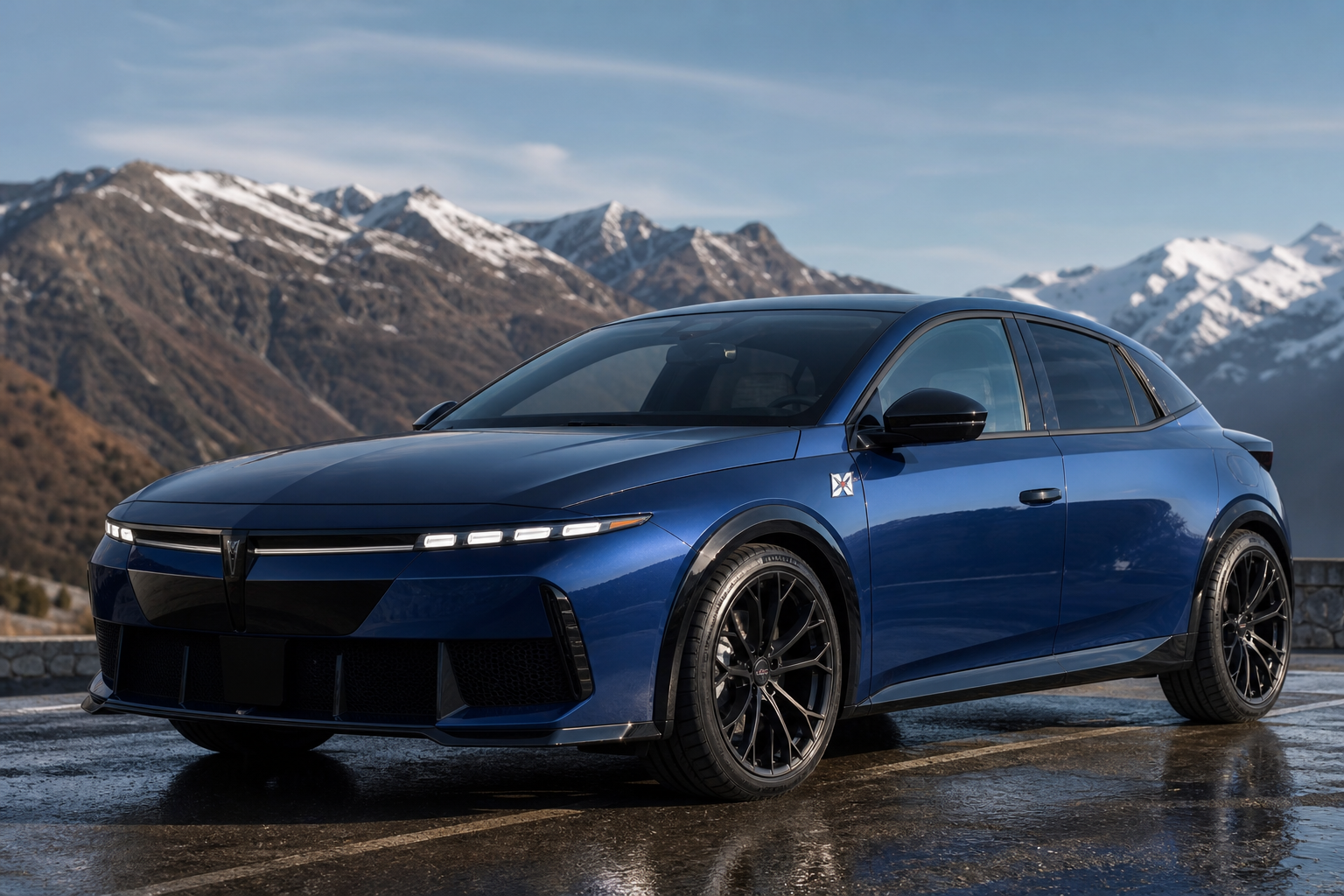 Lancia gamma hf integrale confirmed with 370 hp electric awd powertrain