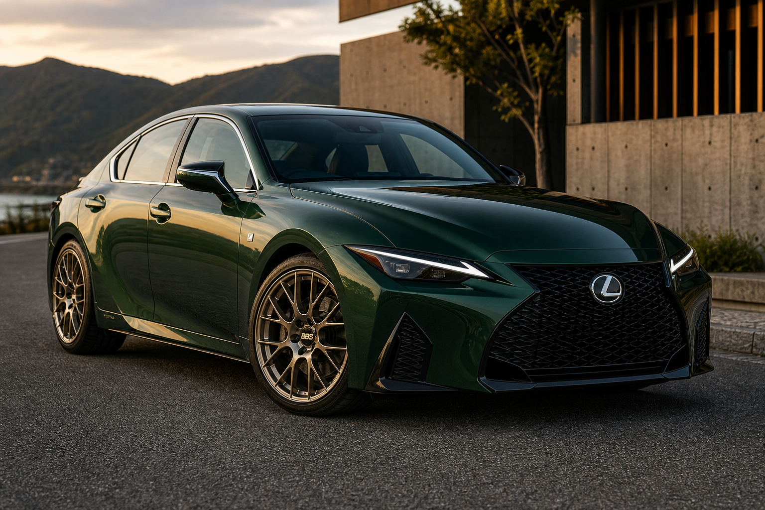 Lexus gives 2027 is a lovely green color but it s limited to just 350 cars