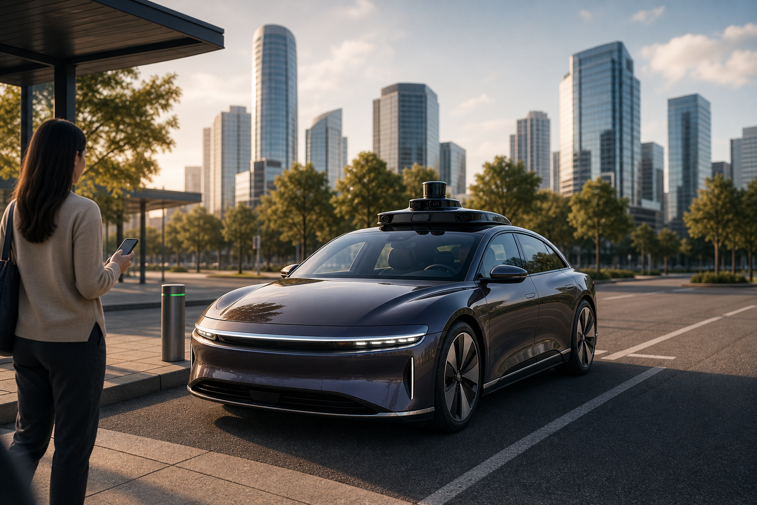 Lucid wants to put 25 000 robotaxis on european roads