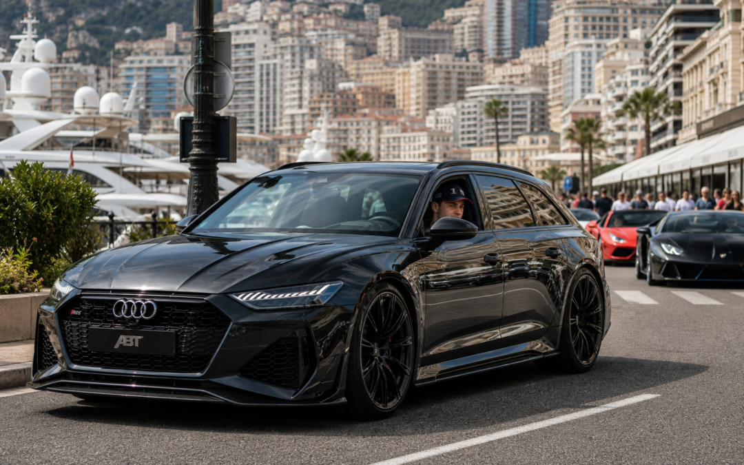 Max Verstappen Takes a Monaco Stroll in a Tuned ABT Audi RS6 Avant