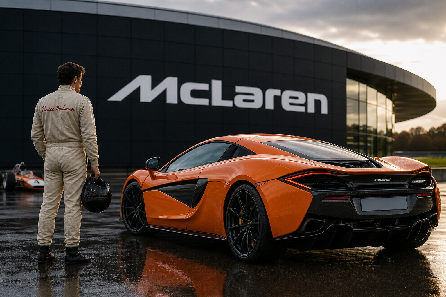 Mclaren s new wordmark has roots older than the company itself