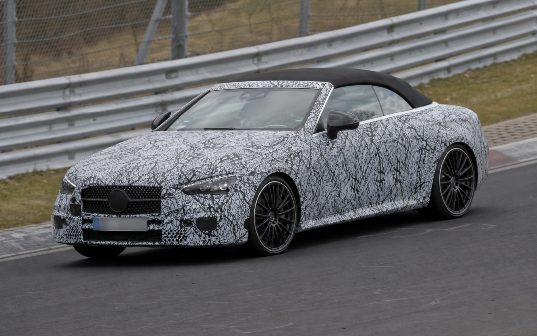 Mercedes CLE Cabriolet Prototype Previews Facelift First Seen on AMG CLE 646