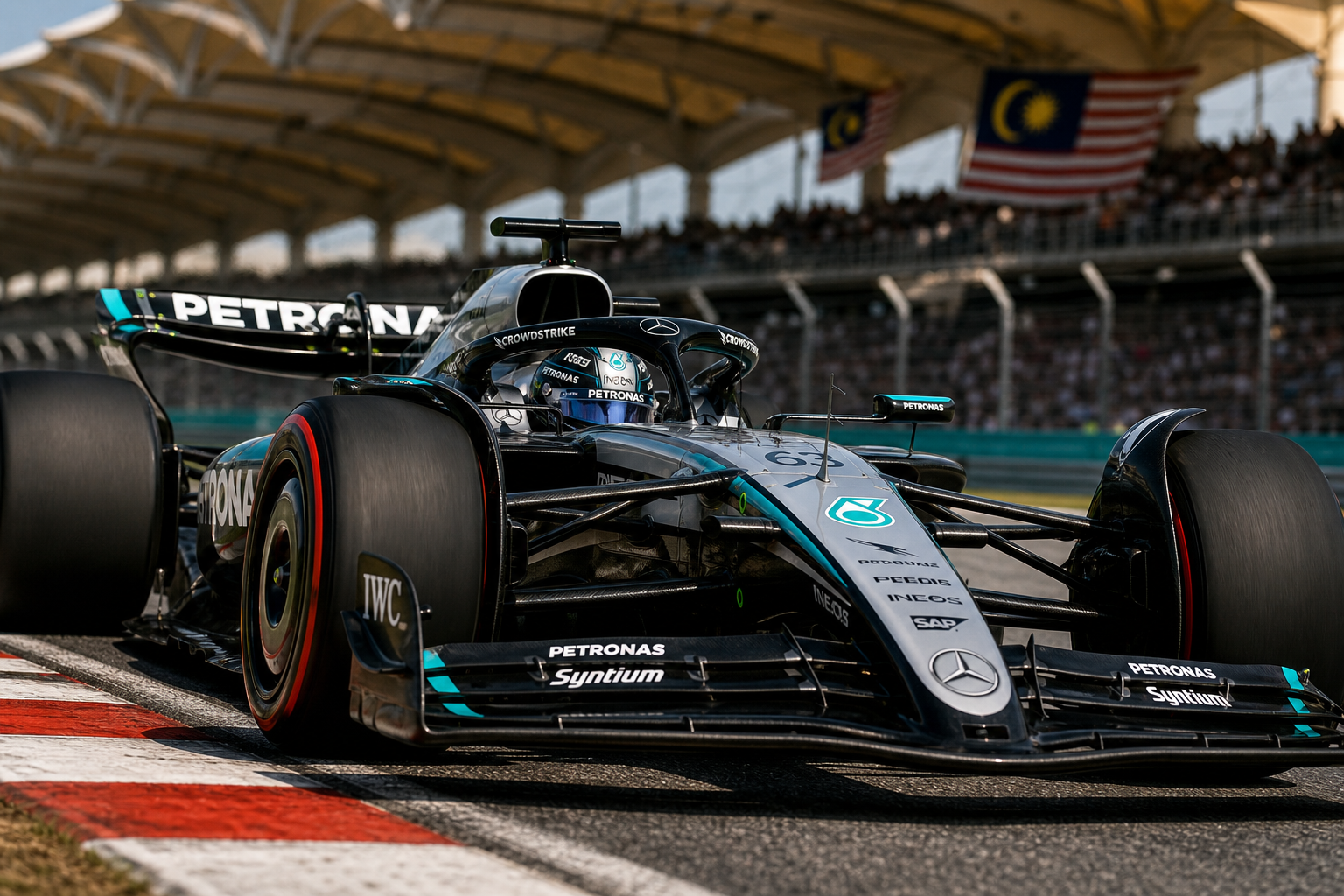 Mercedes targets an end to its f1 pole drought with malaysia upgrade