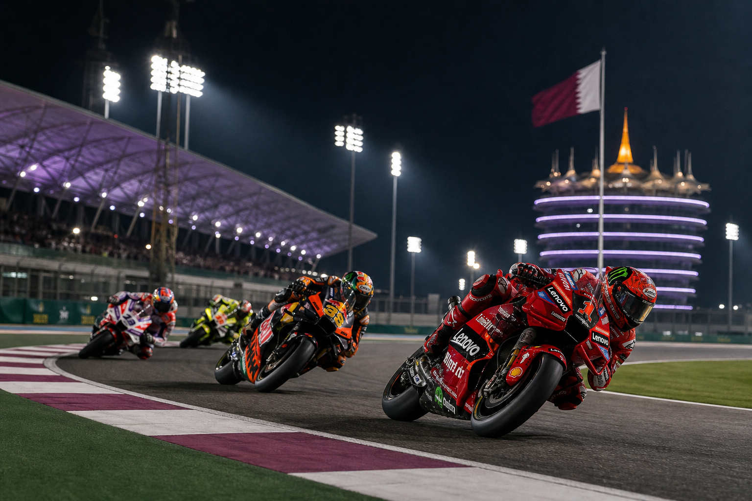 Motogp s carmelo ezpeleta still plans to hold the qatar grand prix on november