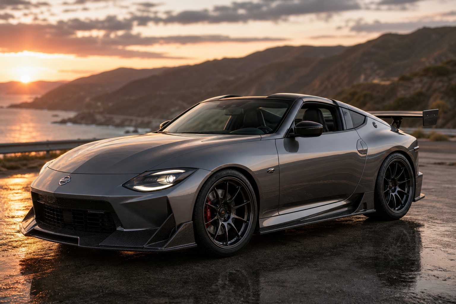 Nissan z kaze concept revives the t top with nismo style