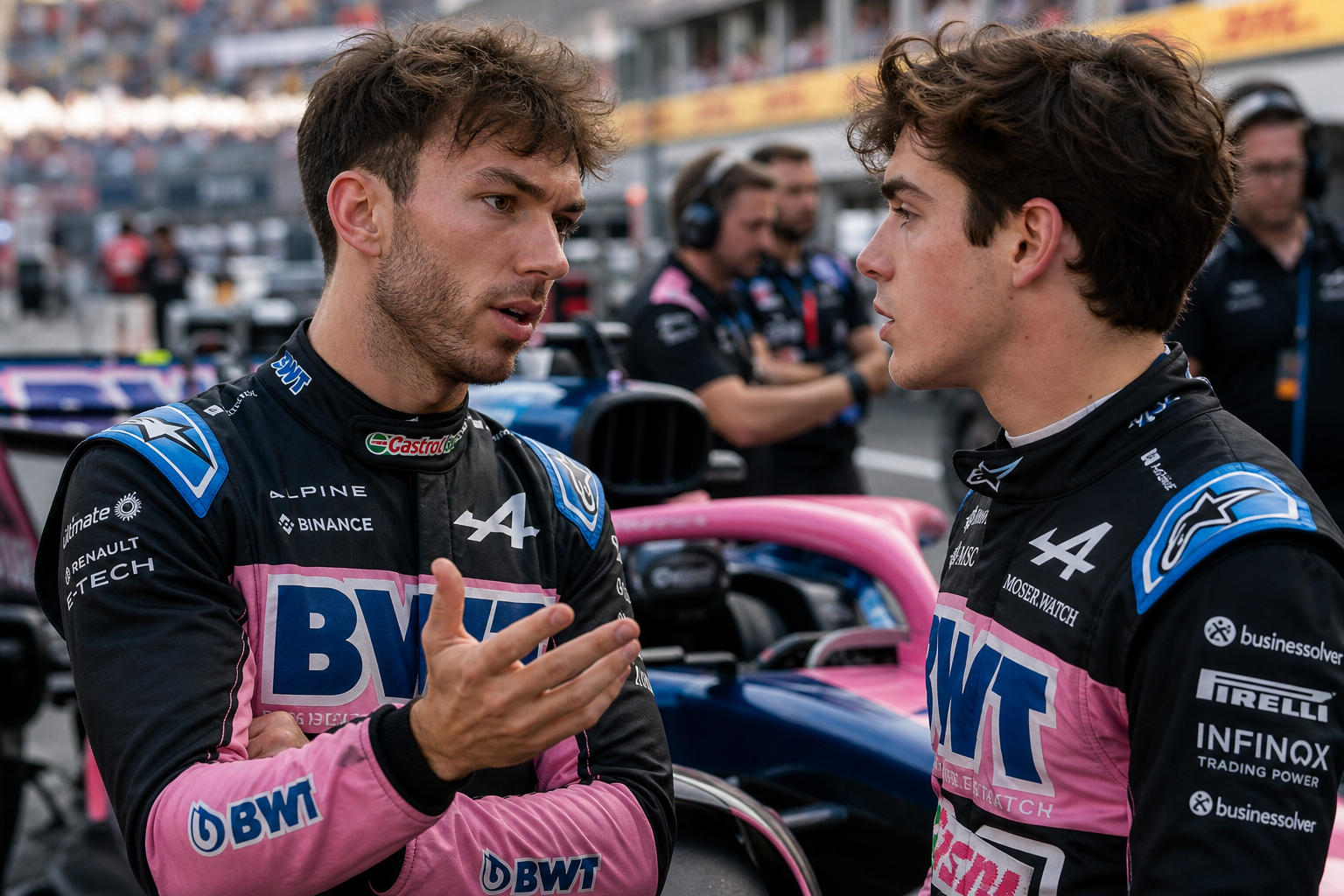 Pierre gasly condemns social media abuse after franco colapinto spanish gp incident