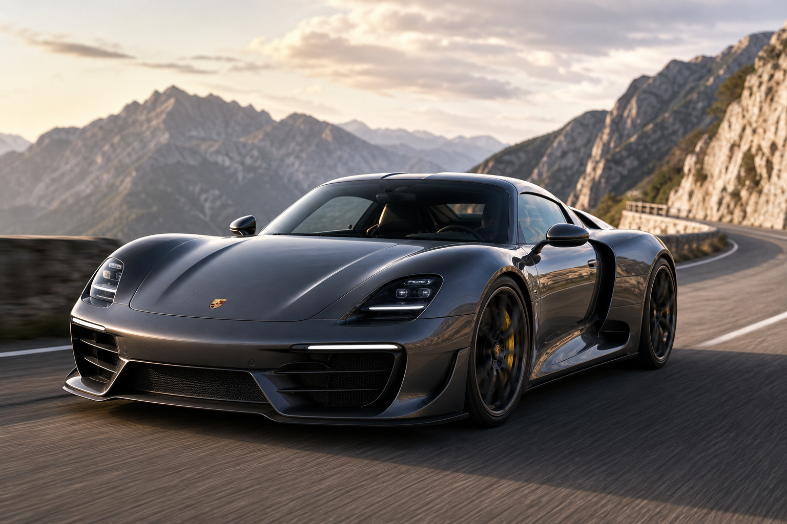Porsche reportedly plotting an s1 supercar with a flat eight engine
