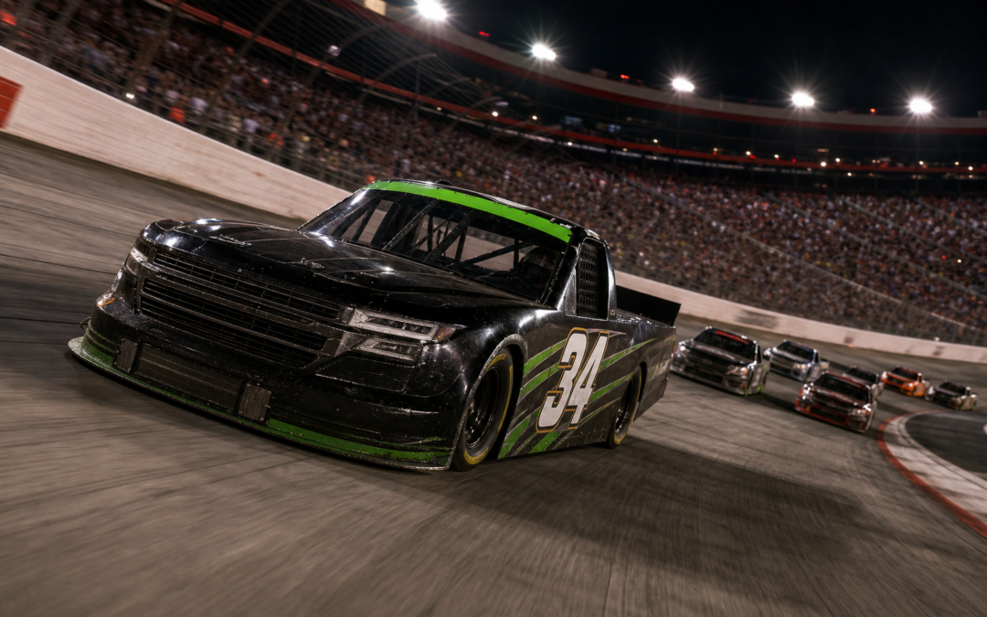 Layne Riggs Plans to Stay Aggressive as the Truck Series Playoffs Open at Bristol