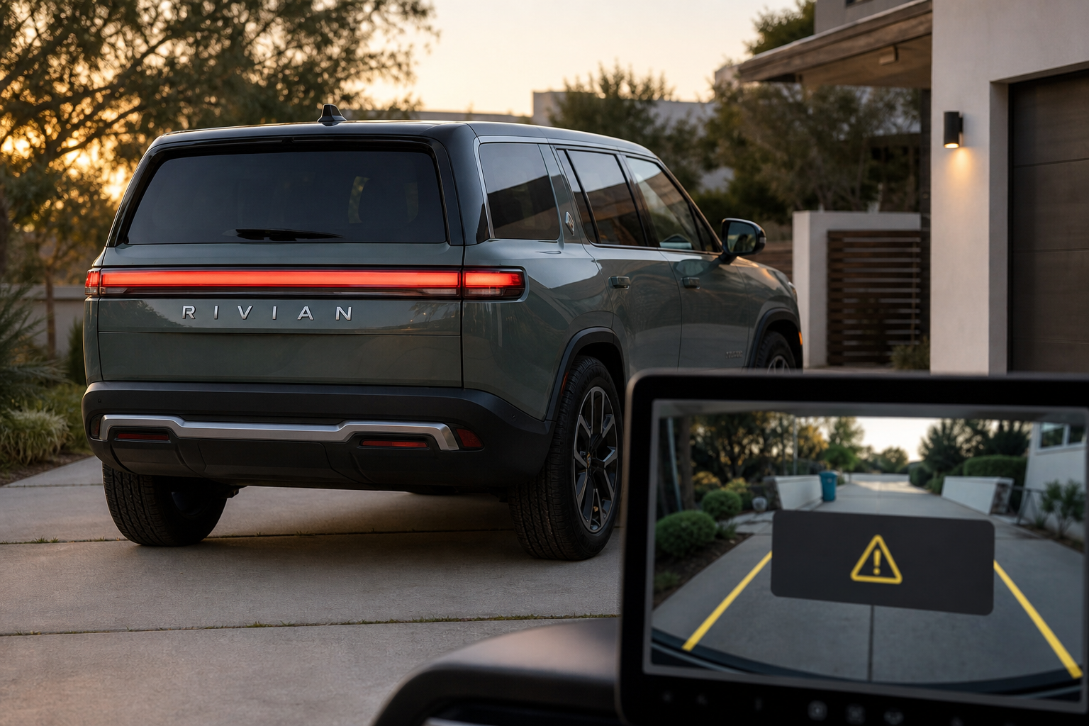Rivian recalls 100 000 suvs over backup camera display fault