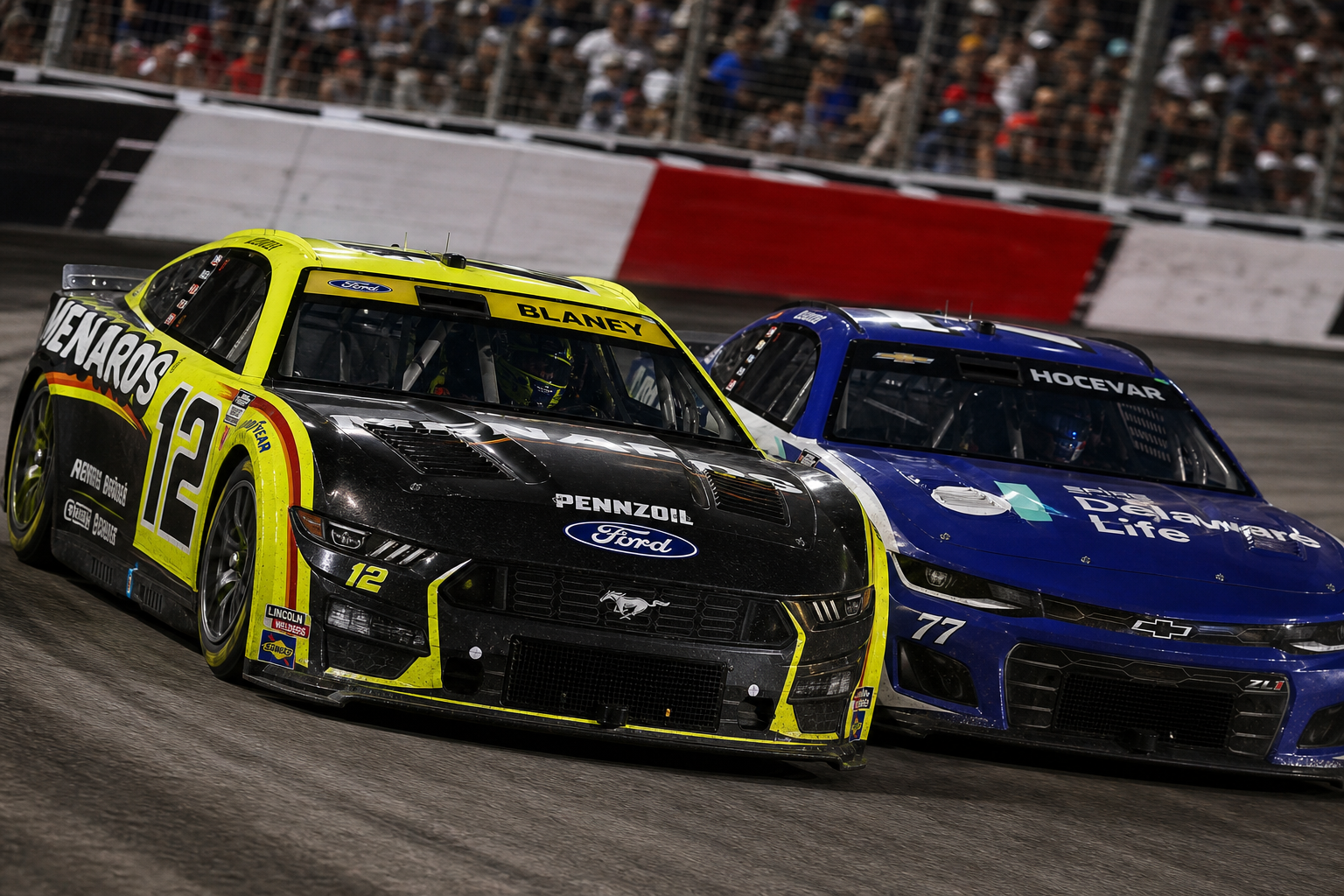 Ryan blaney finally answers carson hocevar as nascar s 15 vs 1 feud boils over