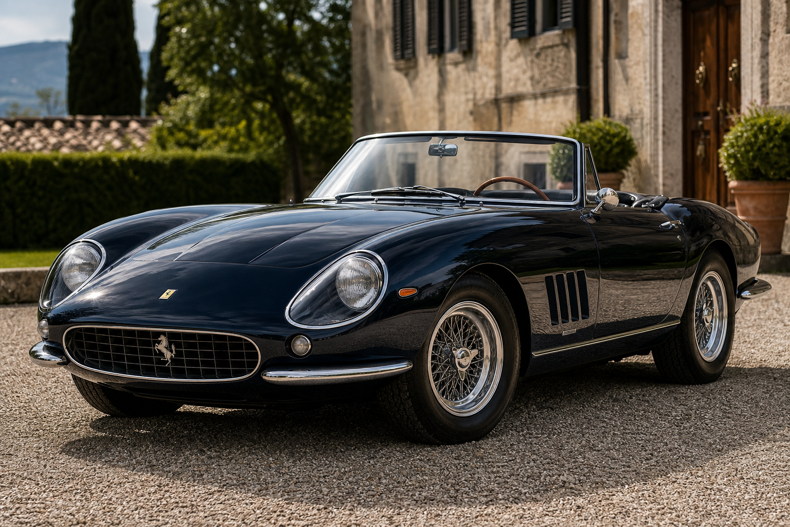 Steve mcqueen s ferrari 275 gtb 4 nart spider heads for a 20 million auction