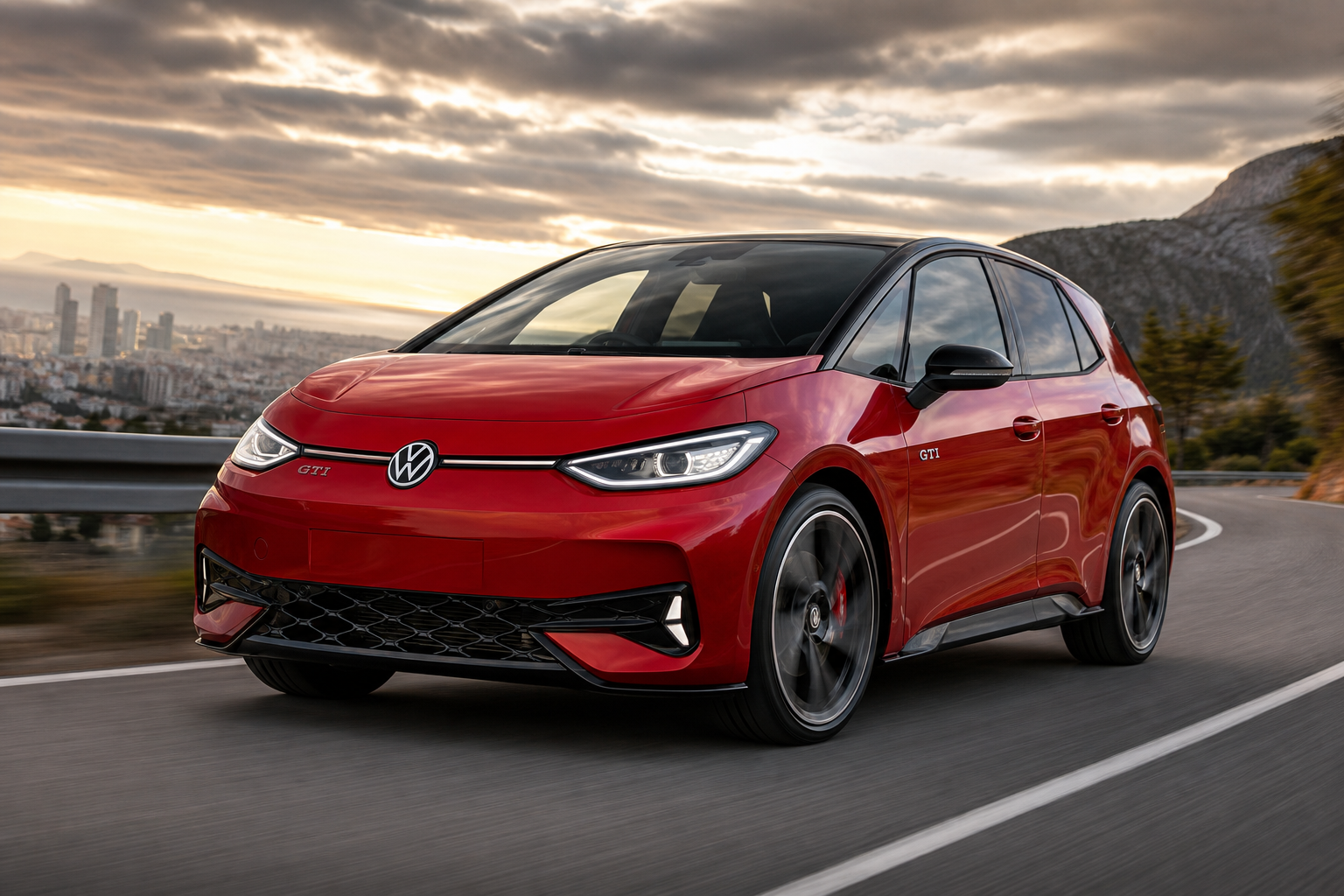 The id 3 ev hatchback just became volkswagen s most powerful gti