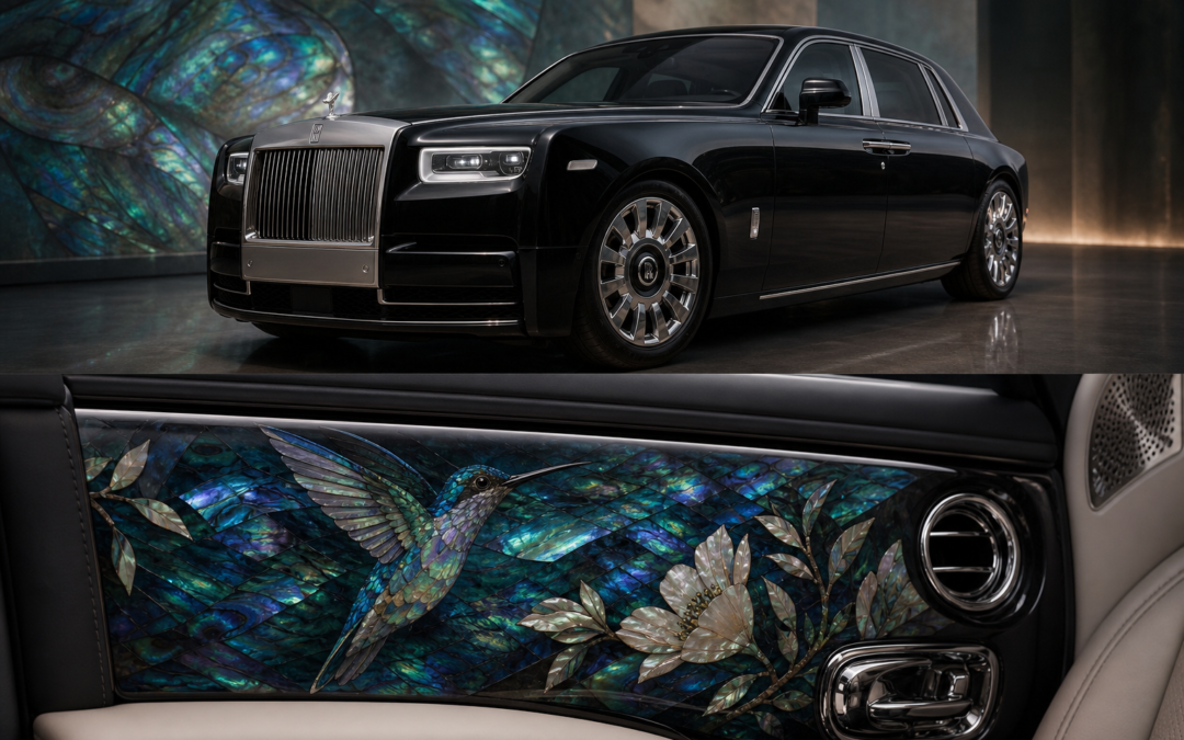 Rolls-Royce Phantom Hummingbird Debuts with First-Ever Abalone Shell Marquetry