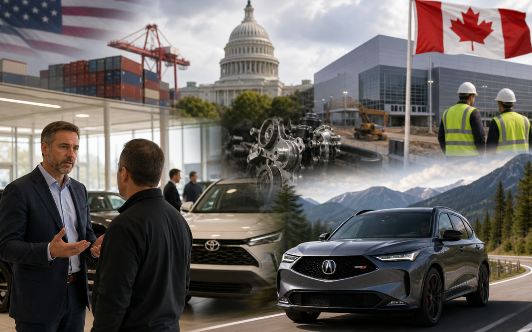 Toyota Turns to Dealers in Tariff Fight as Canada Hardens Its Stellantis Stance and Acura Drops the MDX Type S