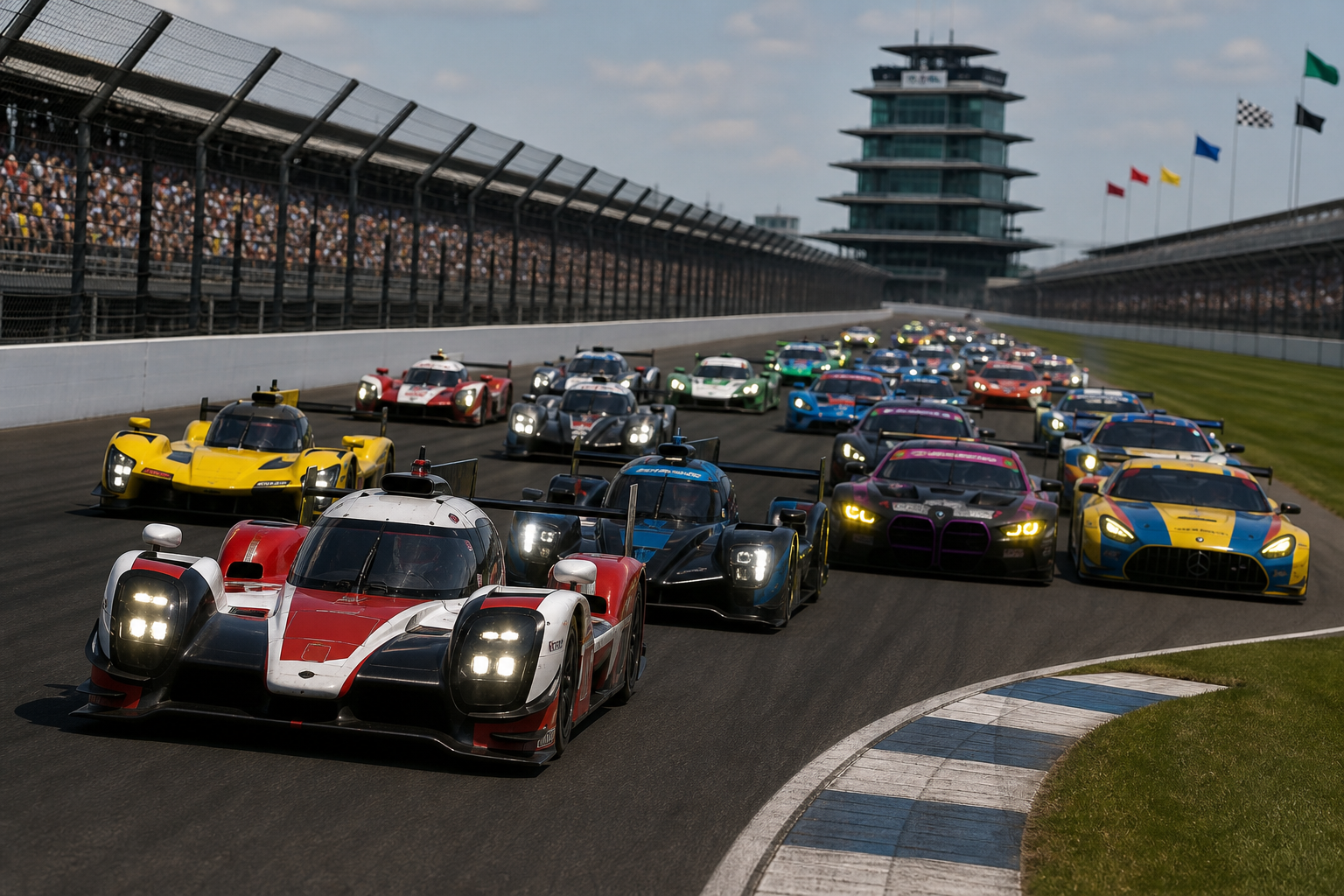 Traffic predicted for indianapolis imsa run