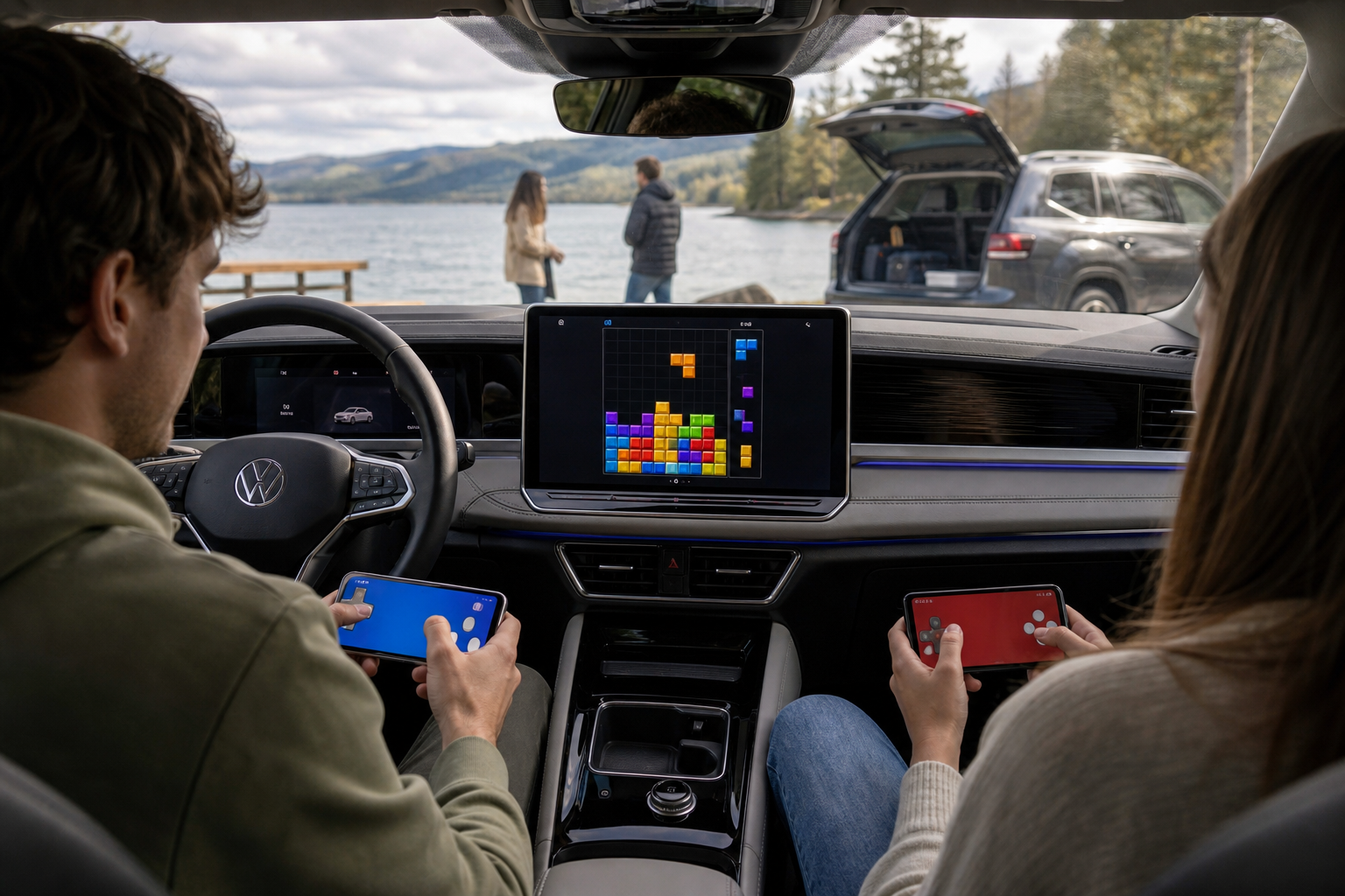 Volkswagen brings airconsole and tetris to six cars for a price