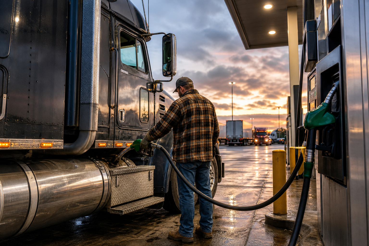 watch-a-trucker-pump-1-000-in-diesel-fuel-without-filling-the-tank Watch a trucker pump 1 000 in diesel fuel without filling the tank