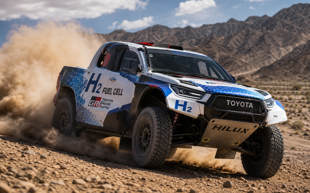Toyota’s Hydrogen-Powered Dakar Hilux Blends Fuel-Cell Tech with Rally Raid Hardware