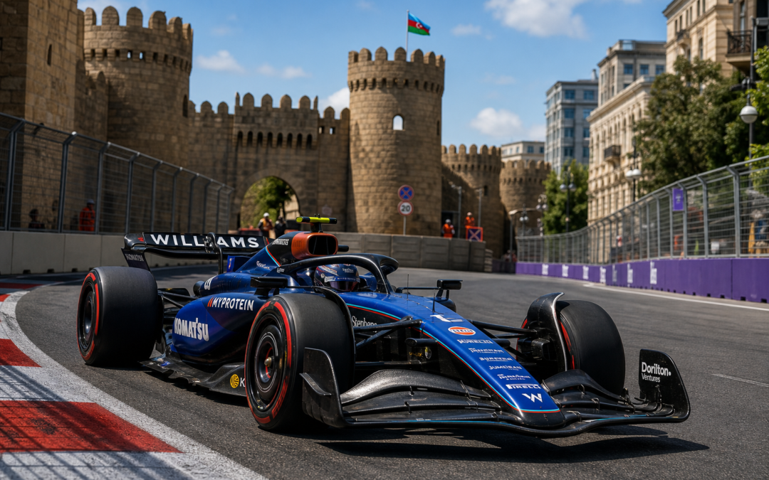 Williams’ “Big Swing” F1 Upgrade Arrives in Azerbaijan With Plenty to Prove