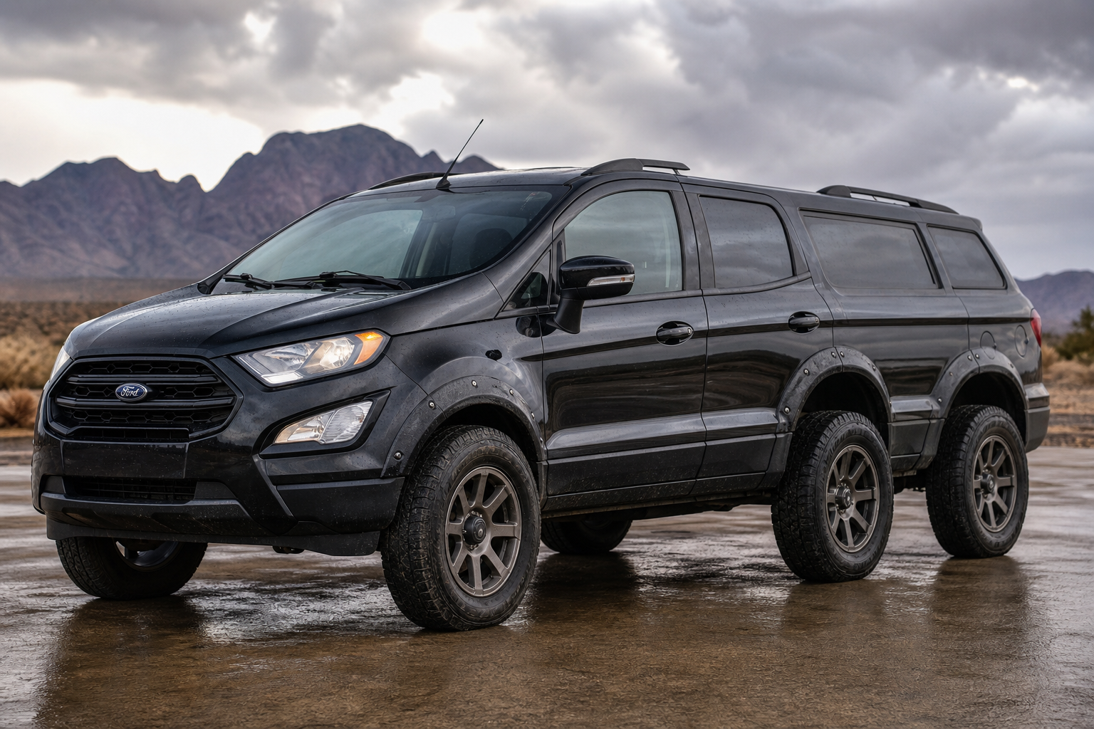 You can buy this six wheeled 2019 ford ecosport no reserve