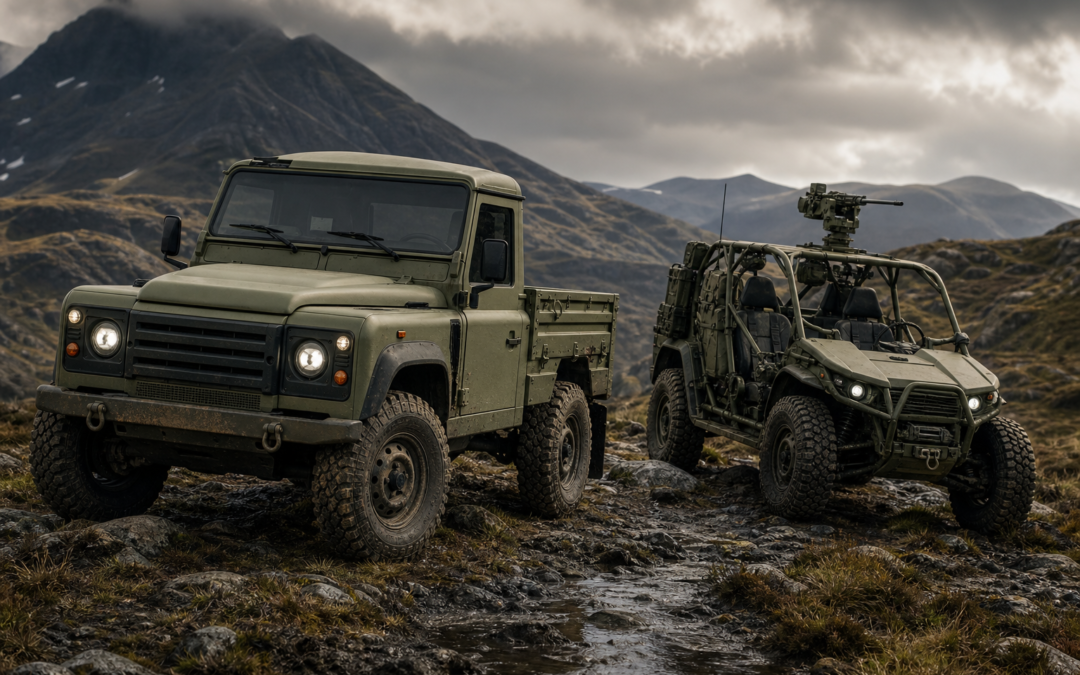 Land Rover’s Defender Goes Tactical with Wolf Series II Military Vehicles