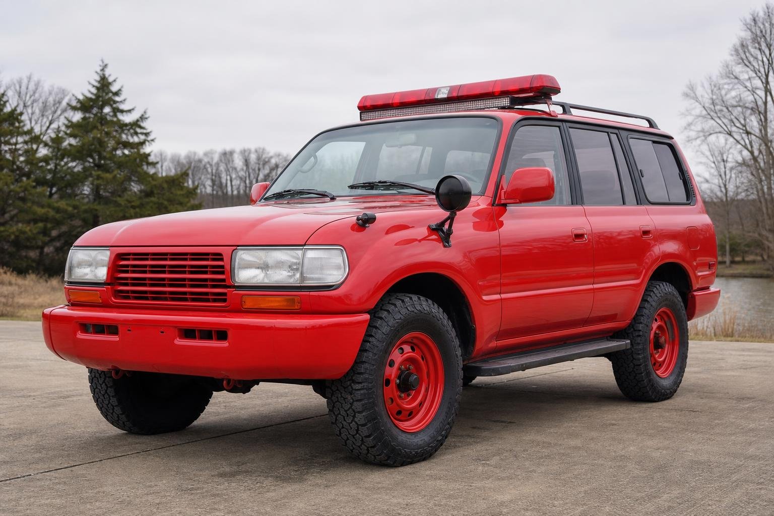 1997 Toyota Land Cruiser Fire Command Import Listed for