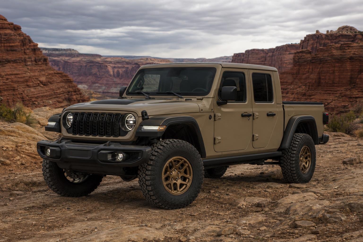 2027 Jeep Gladiator Adds Factory 35 Inch Tire Launch Edition