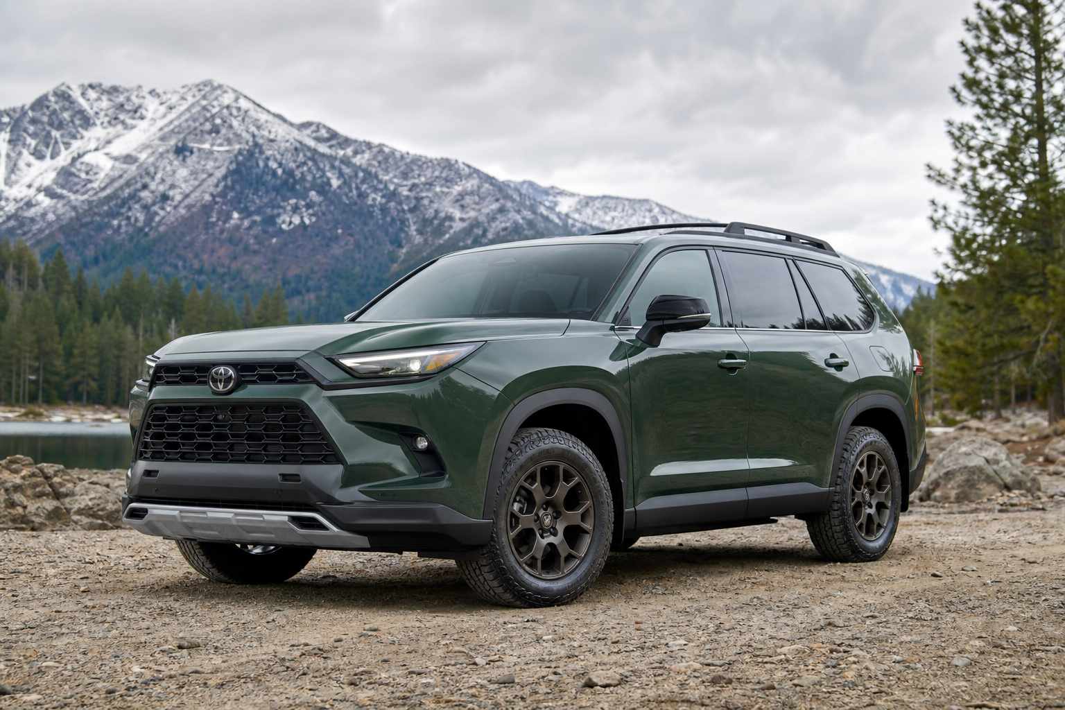 2027 toyota grand highlander adds new woodland edition with awd hybrid powertrain